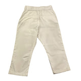 Sun68 Pantalone Tinta Unita con Elastico In Vita per Bambino P35304 BIANCO SUN68 
