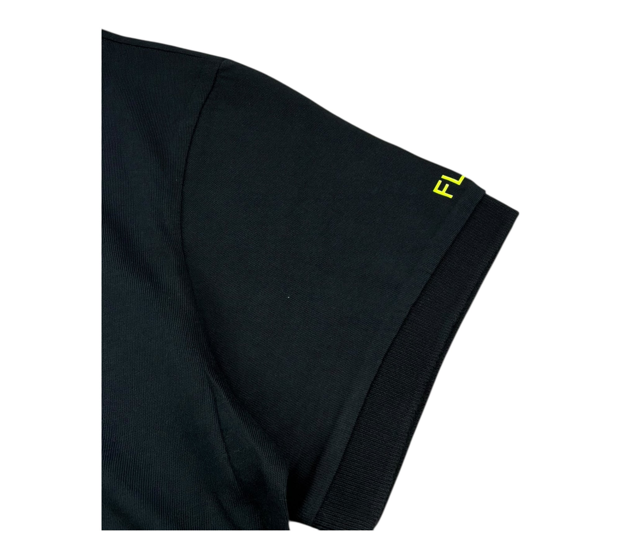 Sun68 T-Shirt Girocollo Tinta Unita con Logo per Bambino T31307 NERO SUN68 
