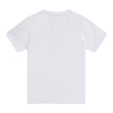 Sundek T-Shirt Girocollo Tinta Unita con Stampa per Bambino B699TEJ787M BIANCO SUNDEK 