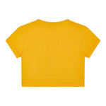 Sundek T-Shirt Girocollo Tinta Unita con Stampa per Bambina G740TWJS000 SENAPE SUNDEK 