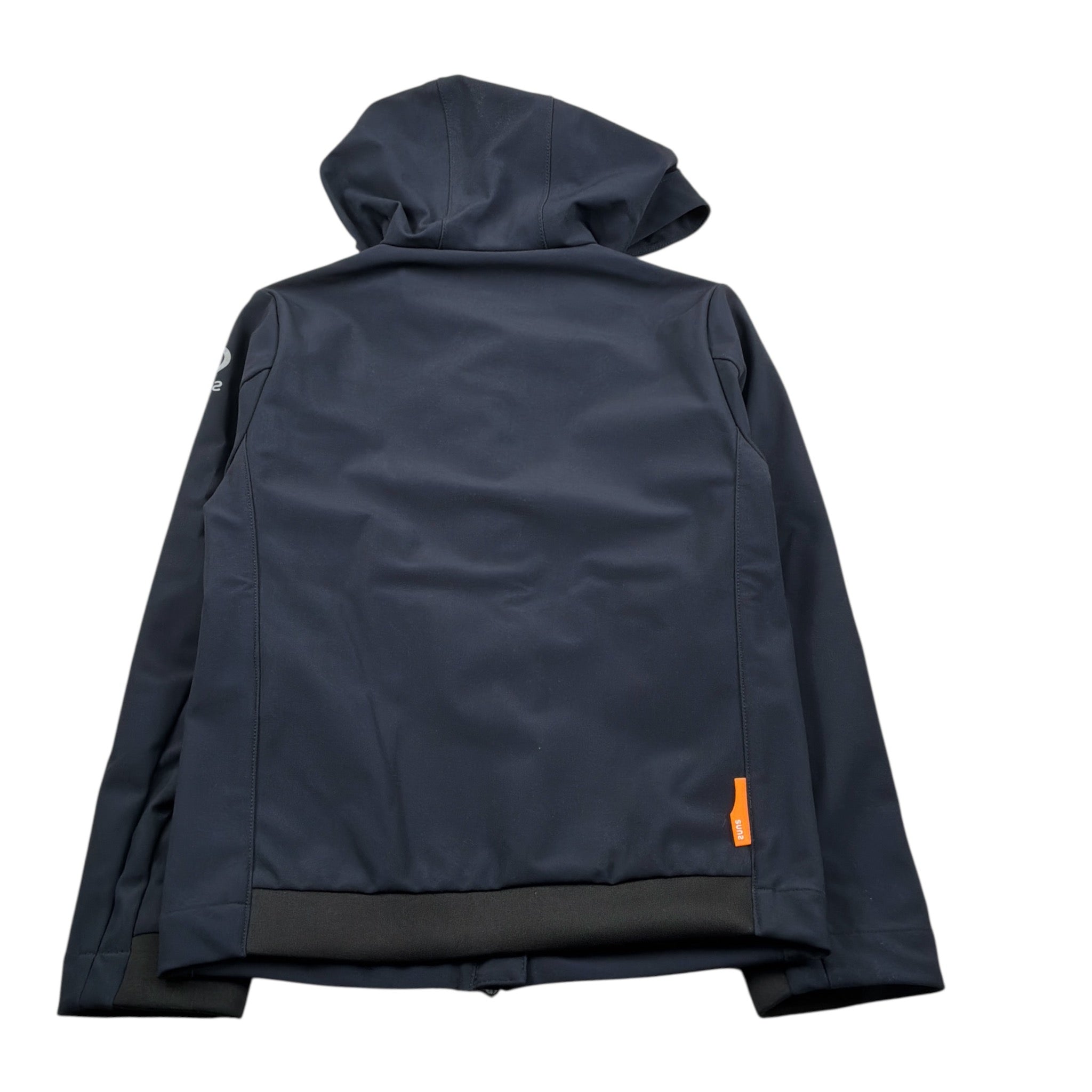 Suns Giubbino tinta unita con Cappuccio Blu per Bambino GBS0102U BLU SUNS 