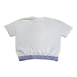 Suns  T-Shirt Tinta Unita con Elastico per Bambina TSS5106D BIANCO SUNS 