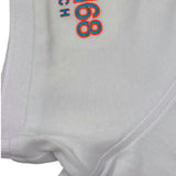 Suns68 Polo Mezza Manica Tinta Unita con Stampa per Bambino CPA35340 BIANCO SUNS68 