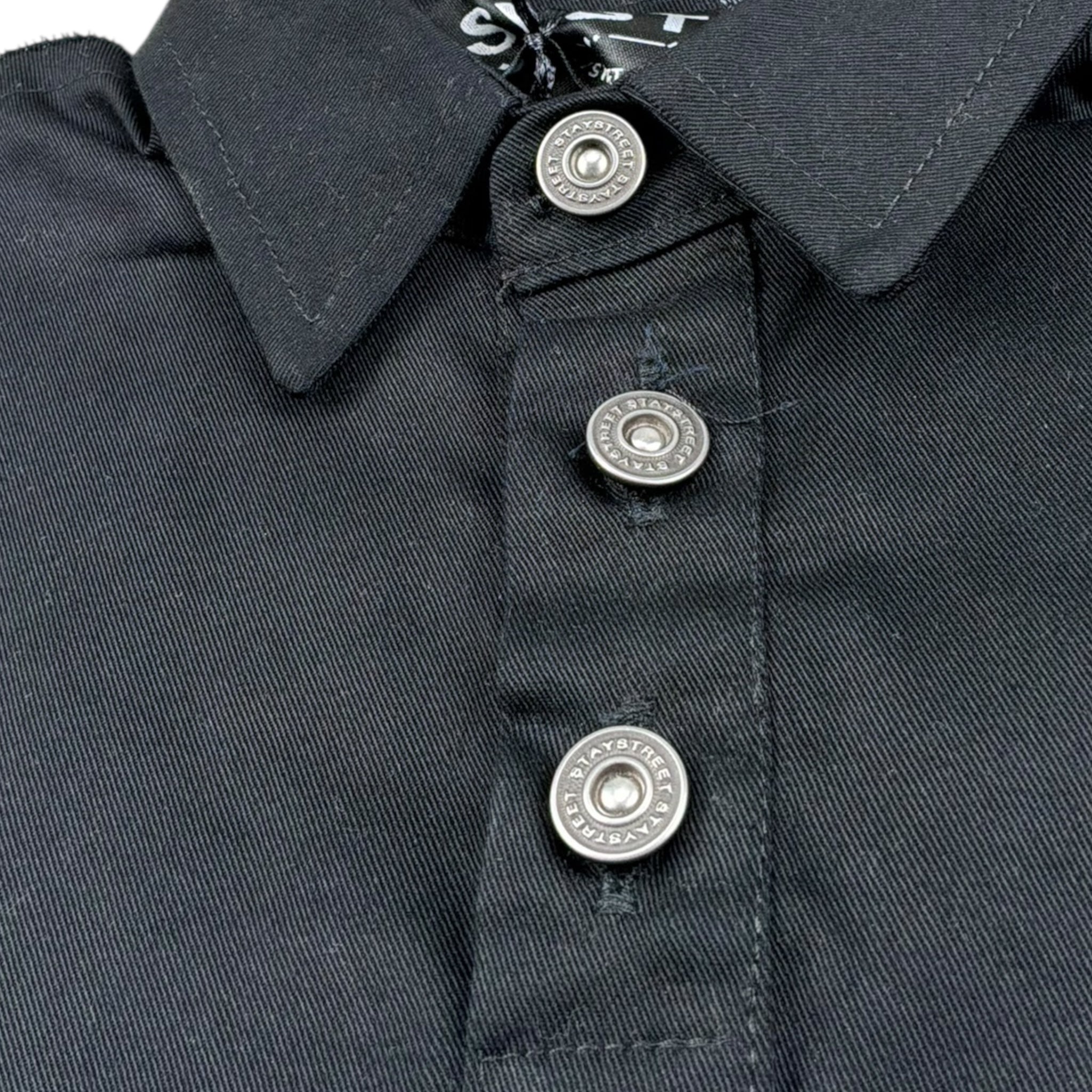 Syst Polo Mezza Manica Tinta Unita per Bambino 28491 NERO SYST 