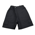 Syst Bermuda Tinta Unita con Elastico In Vita per Bambino BRB5000J NERO SYST 
