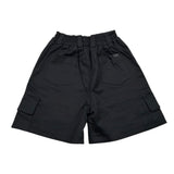 Syst Bermuda Tinta Unita con Elastico In Vita per Bambino BRB5000J NERO SYST 