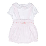 Tartine Et Chocolat Completo 2 Pezzi Salopette-T-Shirts Modello Body per Neonata TY37010 BIANCO TARTINE ET CHOCOLAT 