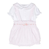Tartine Et Chocolat Completo 2 Pezzi Salopette-T-Shirts Modello Body per Neonata TY37010 BIANCO TARTINE ET CHOCOLAT 