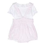 Tartine Et Chocolat Completo 2 Pezzi Salopette-T-Shirts Modello Body per Neonata TY37010 BIANCO TARTINE ET CHOCOLAT 