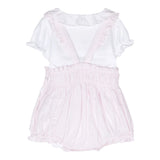 Tartine Et Chocolat Completo 2 Pezzi Salopette-T-Shirts Modello Body per Neonata TY37010 BIANCO TARTINE ET CHOCOLAT 