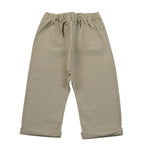 Teddy E Minou Pantalone Tinta Unita con Elastico In Vita per Neonato E25PT007C6035 BEIGE TEDDY E MINOU 