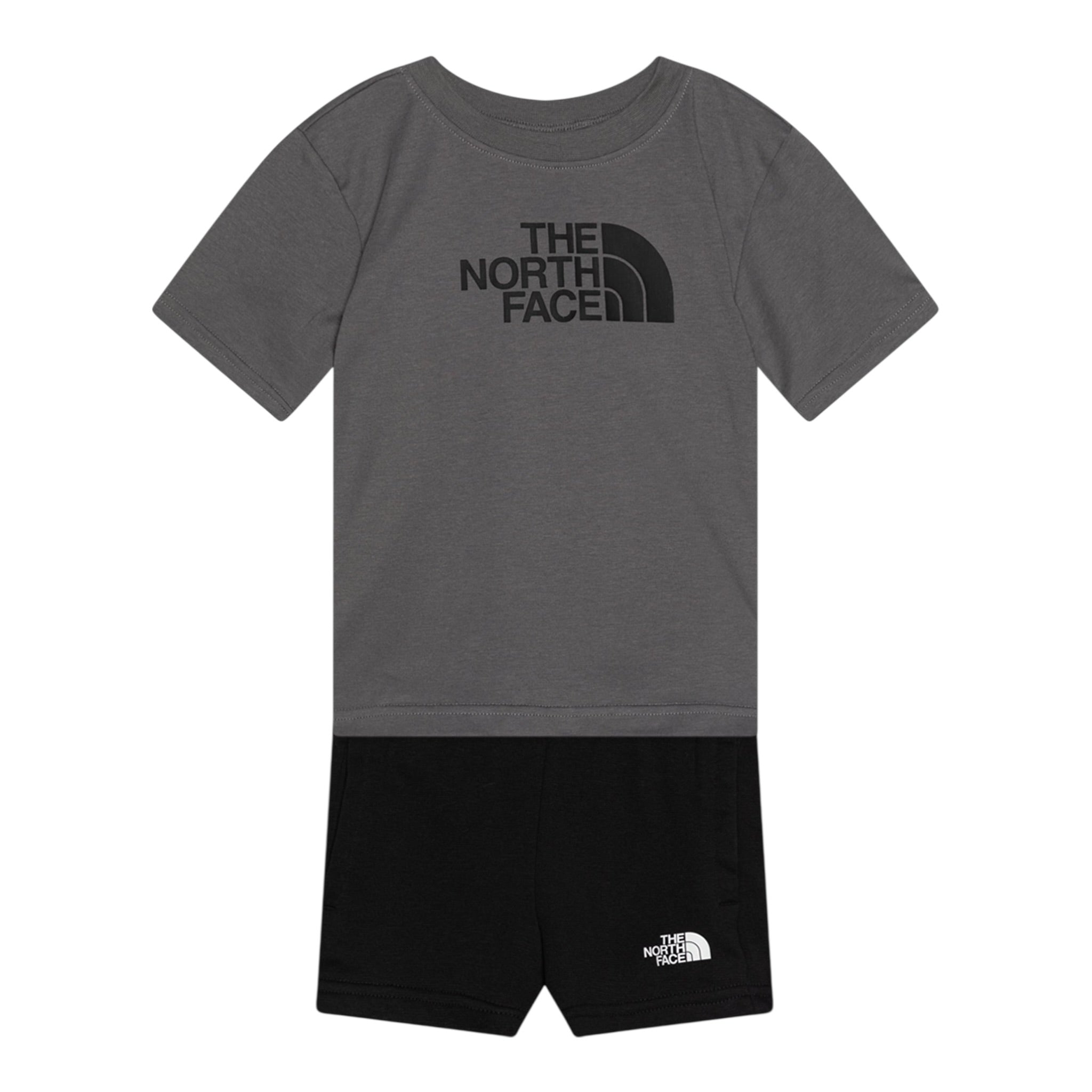 The North Face Completo 2 Pezzi T-Shirt-Bermuda Grigio per Bambino NF0A8ANURPIXX GRIGIO THE NORTH FACE 
