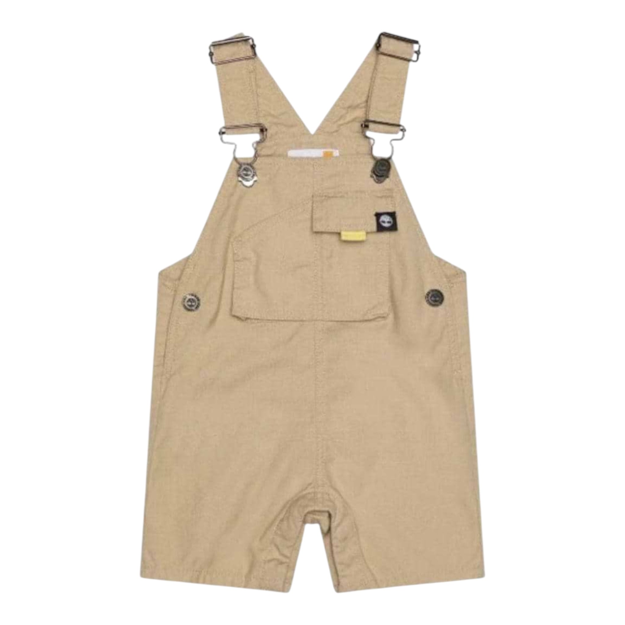 Timberland Salopette Tinta Unita con Bottoni per Neonato T60148 BEIGE TIMBERLAND 