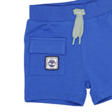Timberland Bermuda Tinta Unita con Stampa per Neonato T60392X BLU TIMBERLAND 