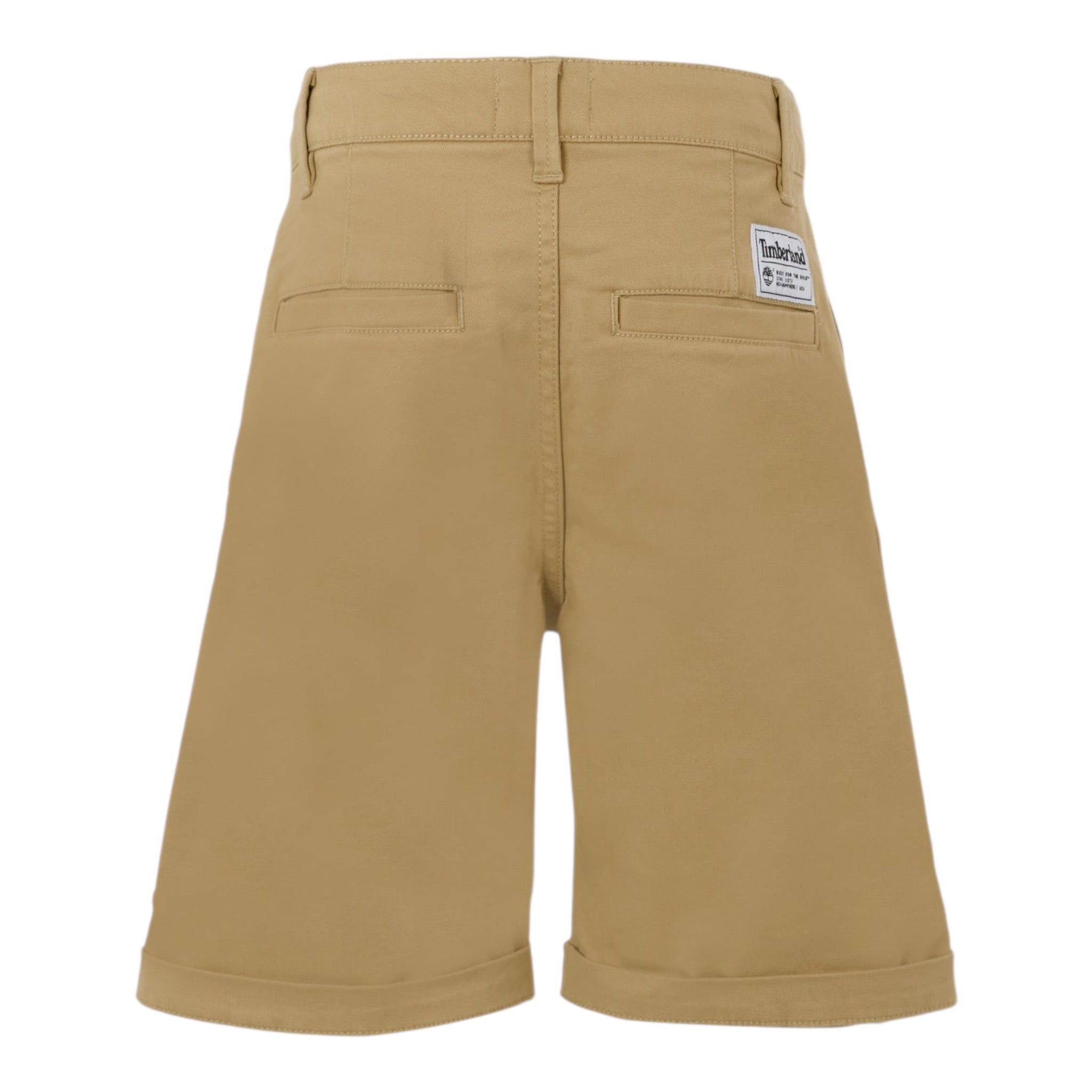 Timberland Bermuda Tinta Unita con Tasche America per Bambino T60453X BEIGE TIMBERLAND 