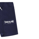 Timberland Bermuda Tinta Unita con Elastico In Vita per Neonato T60495X BLU TIMBERLAND 