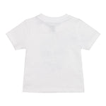 Timberland T-Shirt Girocollo Tinta Unita con Stampa per Bambino T60506J BIANCO TIMBERLAND 