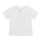 Timberland T-Shirt Girocollo Tinta Unita con Stampa per Bambino T60506J BIANCO TIMBERLAND 