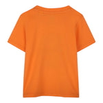 Timberland T-Shirt Girocollo Tinta Unita con Stampa per Neonato T60506NX ARANCIONE TIMBERLAND 