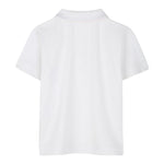 Timberland Polo Mezza Manica Tinta Unita con Logo per Neonato T6051010N BIANCO TIMBERLAND 