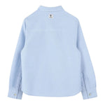 Timberland Camicia Manica Lunga Tinta Unita per Bambino T60519 AZZURRO TIMBERLAND 