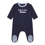 Timberland Tutina tinta unita con Logo Blu per Neonato T98314 BLU TIMBERLAND 
