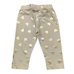 To Be Too Leggins Tinta Unita con Fantasia per Neonata JFJ BIANCO TO be too 