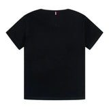 Tommy Hilfiger T-Shirt Girocollo Tina Unita con Stampa per Neonato KB0KB08575X BLU TOMMY HILFIGER 