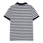 Tommy Hilfiger Polo Mezza Manica Fantasia A Righe per Bambino KB0KB09103 BIANCO/BLU TOMMY HILFIGER 
