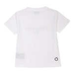 Trussardi T-Shirt Girocollo Tinta Unita con Stampa per Bambino TBP25043TS BIANCO TRUSSARDI 