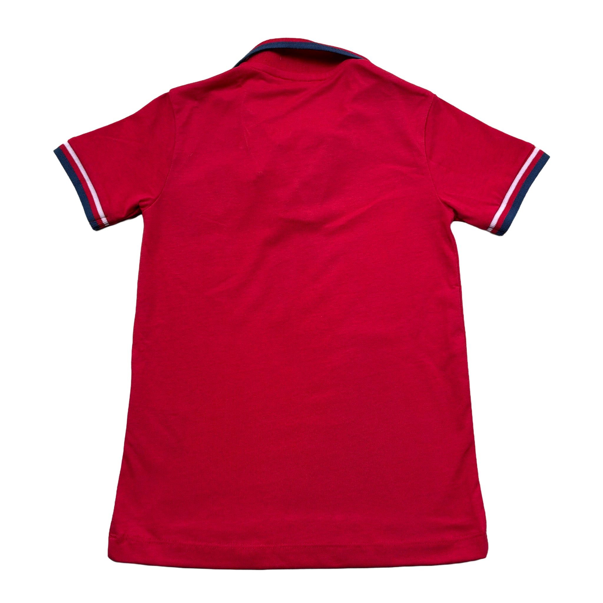 polo mezza manica tinta unita con logo TBP26003PO ROSSO TRUSSARDI 