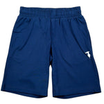 Trussardi Bermuda Tinta Unita con Elastico In Vita per Bambino TBP26008BE BLU TRUSSARDI 