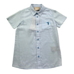 Trussardi Completo 2 Pezzi Camicia-Bermuda Tinta Unita per Bambino TBP26019CL AZZURRO TRUSSARDI 