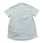Trussardi Camicia Mezza Manica Tinta Unita con Logo per Bambina TBP26020CL VERDE TRUSSARDI 