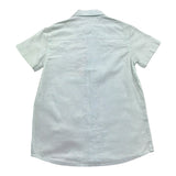 Trussardi Camicia Mezza Manica Tinta Unita con Logo per Bambina TBP26020CL VERDE TRUSSARDI 