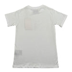 Trussardi T-Shirt Girocollo Tinta Unita con Logo per Bambino TBP26030TS BIANCO TRUSSARDI 