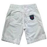 Trussardi Bermuda Tinta Unita con Girovita Regolabile per Bambino TBP26033BE BIANCO TRUSSARDI 