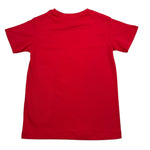 Trussardi T-Shirt Girocollo Tinta Unita con Logo per Bambino TBP26051TS ROSSO TRUSSARDI 