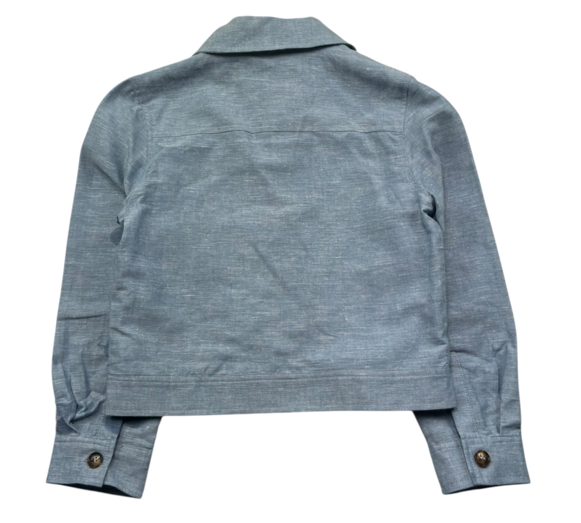 Trussardi Giacca Tinta Unita con Tasche per Bambino TBP26061GC AZZURRO TRUSSARDI 