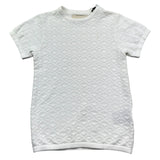 Trussardi T-Shirt Girocollo Tinta Unita  per Bambino TBP26082TS BIANCO TRUSSARDI 