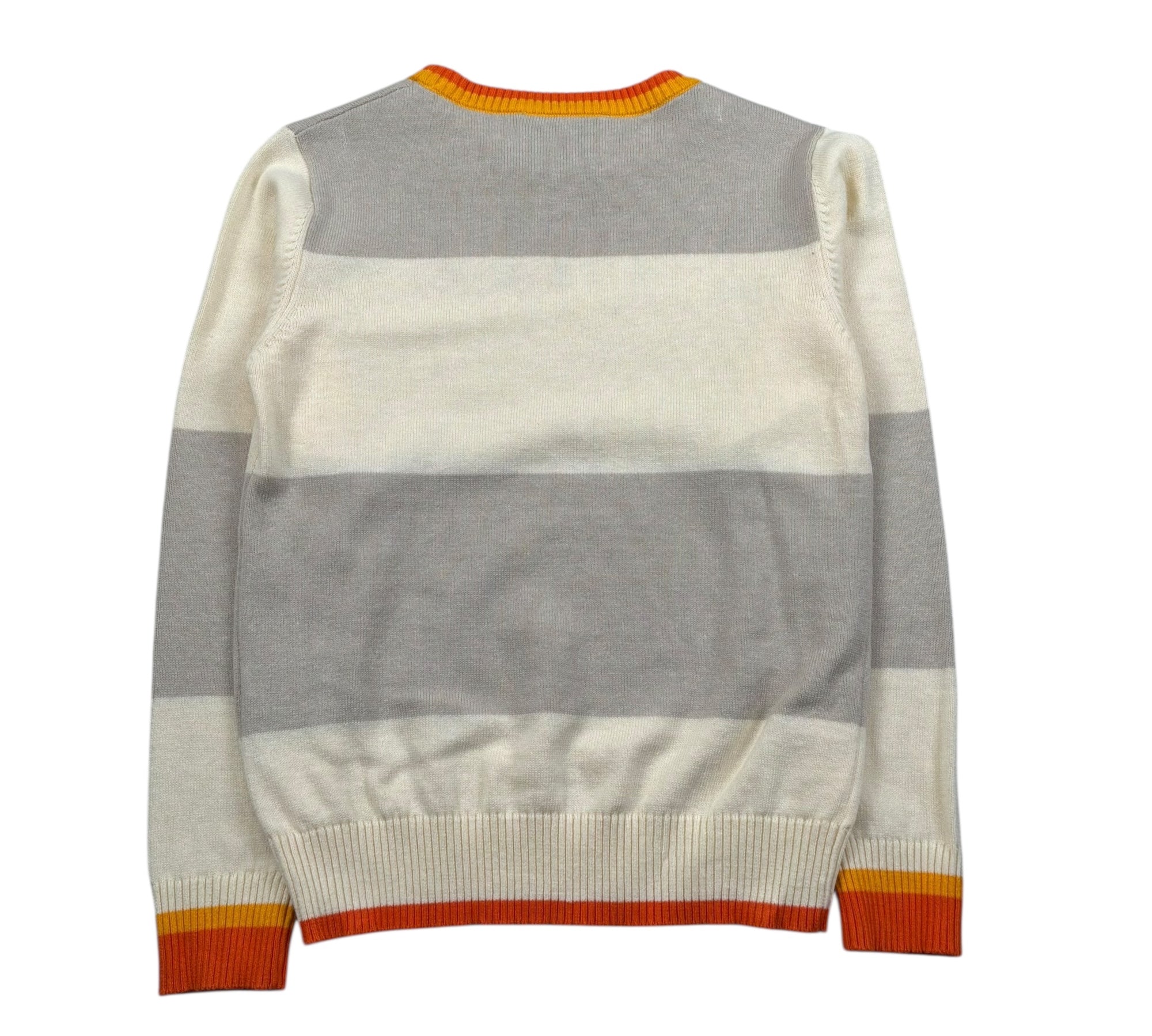 Trussardi Maglia Girocollo Bicolore per Bambino TBP26084MA BEIGE TRUSSARDI 