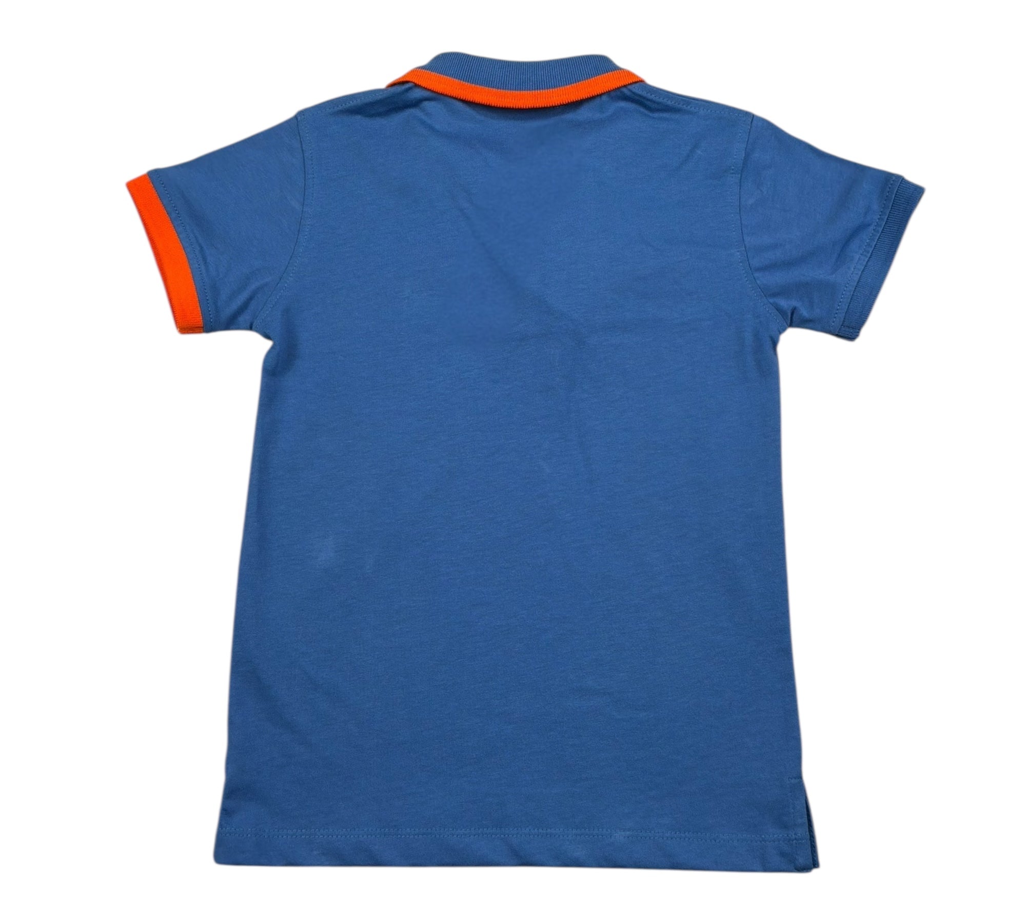 Trussardi Polo Mezza Manica Tinta Unita con Logo per Bambino TBP26098PO BLU TRUSSARDI 