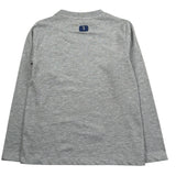 Trussardi Shirt Girocollo Tinta Unita con Logo per Bambino TBP26117TS GRIGIO TRUSSARDI 