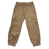 Trussardi Pantalone Tinta Unita con Elastico In Vita per Bambino TBP26133PA MARRONE TRUSSARDI 