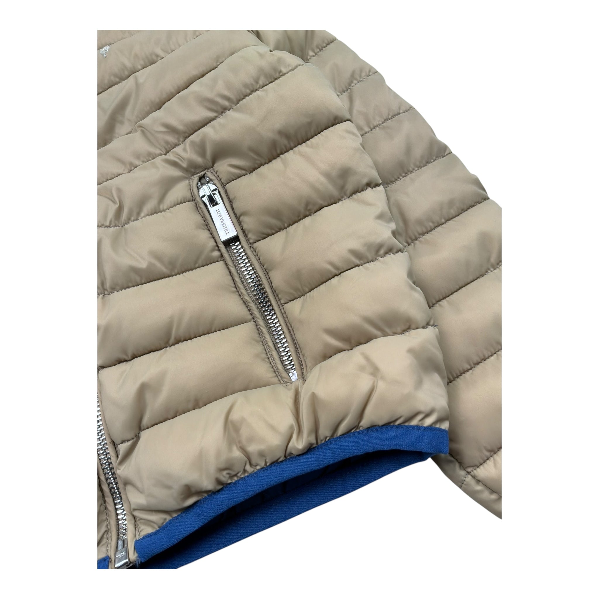Trussardi Giubbino Tinta Unita con Zip per Bambino TBP26144PI BEIGE TRUSSARDI 