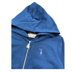 Trussardi Felpa con Zip E Cappuccio Tinta Unita per Bambino TGP26003FE BLU TRUSSARDI 