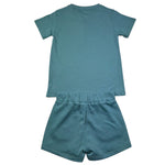 Trussardi Completo 2 Pezzi T-Shirt-Bermuda Tinta Unita per Bambina TGP26005CJ VERDE TRUSSARDI 