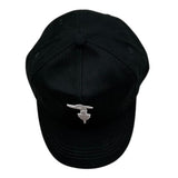 Trussardi Cappello Modello Berretto Tinta Unita con Stampa per Bambina TGP26028BT NERO TRUSSARDI 