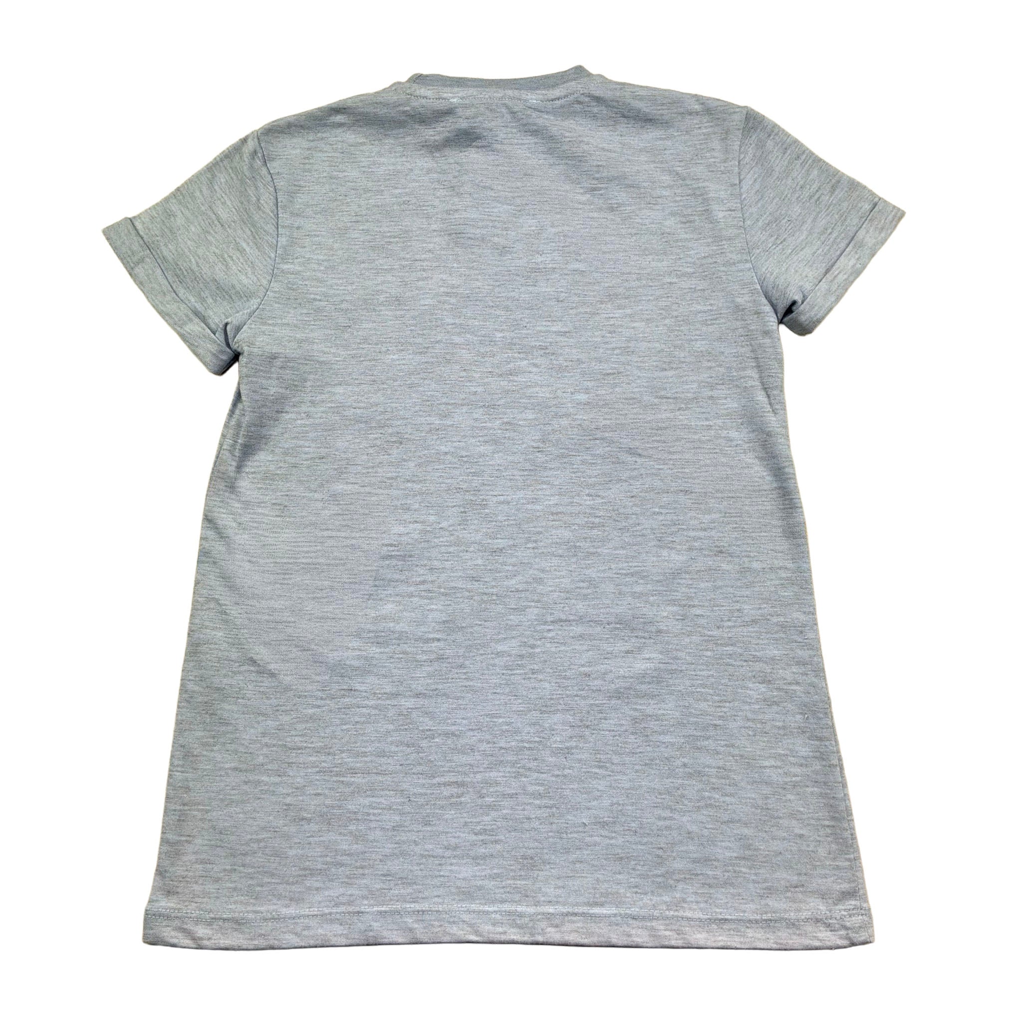 Trussardi T-Shirt Girocollo Tinta Unita con Logo per Bambino TGP26033TS AZZURRO TRUSSARDI 