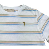 Trussardi T-Shrit Girocollo Fantasia A Righe per Bambina TGP26034TS BIANCO TRUSSARDI 